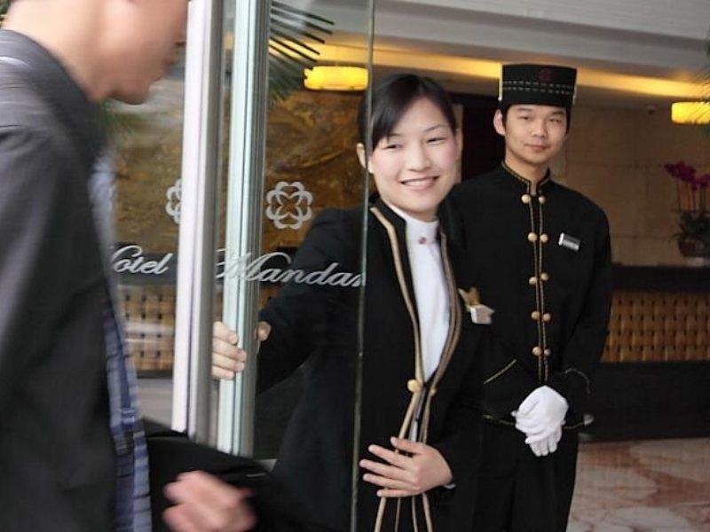 Mandarin Hotel Guangzhou Bagian luar foto